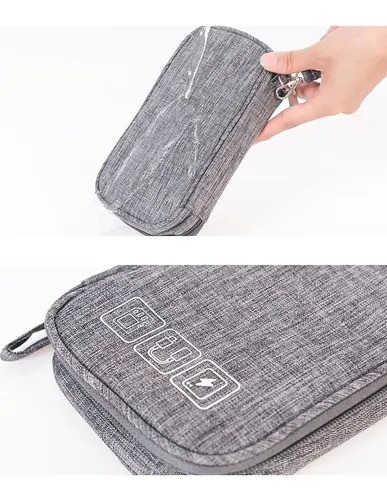 ESTUCHE VIAJERO ORGANIZADOR DE CABLES